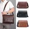 Pastas masculinas maleta de couro ita tote ipad a4 documento ombro executivo negócios trabalho mensageiro crossbody lado designer saco 230925