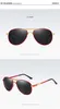 Occhiali da sole polarizzati di lusso per uomo donna guida pesca occhiali da sole retrò designer di marca occhiali da vista in metallo maschile 230920
