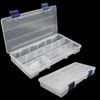 15 Glua Bait Box med avtagbar infogning Portable Storage Box D Typ Inner Box White Single Layer