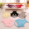 Slaapzakken Cartoon Winter Warm Babyslaapzakken Lente Herfst Shark Nylon Babybeddengoed Katoen Unisex geboren Slaapzakken 0-24 maanden 230926