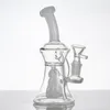 Glas-Wasserbongs, Wasserpfeifen, Eisbär, dicker Glasbecher, Basis für Raucher, Glaspfeifen, Recycler, Bohrinseln mit 14-mm-Schüssel