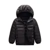 Down Coat 1-14 år Autumn Winter Kids Down Jackets For Girls Barn Kläder Värmta rockar för pojkar Småbarn Girls Ytterkläder Kläder 230926