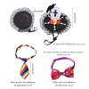 Kedi Kostümleri Komik Pet Cosplay Bow-Tie Headdress Po Props Kediler ve Köpekler için Uygun