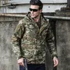 Outdoor Jassen Hoodies Winter M65 Militaire Tactische Mannen Waterdichte Windjack Mannelijke Kapmantel FishingTrekking Wandelen 230926