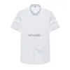 Chemises habillées pour hommes Nouvelle chemise à manches mi-longues hommes décontracté fibre de bambou porter mode travail chemise blanche hommes coupe ajustée hommes chemise boutonnée à manches courtes YQ230926