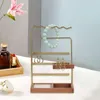 Smyckespåsar arrangör Stand Multi Purpose with Tray for Rings Bangle Showcase