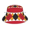 Berretti Belgio 1984 Maglia Home Cappello da pescatore Cappello da sole Euro 84 Belgie Rode Duivels Calcio Calcio Futbol Futebol Brimless Knitted