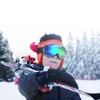 Eyewear extérieure Mosodo Kid Ski Goggles Petite taille pour les enfants UV400 ANTIFOG LUNESTES SKI GROUPES GARPS Snowboard Grand enfant sphérique 230926