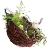 Party Decoration Bird Nest Set Ornaments Christmas Tree Egg The Fake Birds Eggs Decorations