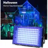 Growat światła UV Fluorescencyjna lampa Fluorescencyjna 50W100W200W UV Partia Party Etap Etap Blacklight dla stron utwardzanie klej 395NM AC220V YQ230926