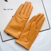 Cinq doigts gants femmes élégantes véritable peau d'agneau véritable cuir de mouton automne et hiver plus velours tendance femme gant court 27 couleurs 230925