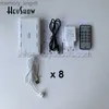 Alarmsystemen 8 poorten Oortelefoon Beveiliging Inbraakalarm Host Headset Antidiefstalapparaat Hoofdtelefoon Displaysysteem Box met veilige kabel YQ230926