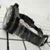 Högkvalitativt armbandsur 44mm Sea-Dweller 116660 Keramisk Bezel Black PVD Case Asia 2813 Rörelsemekanisk automatisk herrklocka 316T