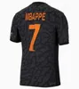 Novo 23 24 MBAPPE HAKIMI camisas de futebol Vitinha N.Mendes O.Dembele Maillots de futebol 2023 2024 MARQUINHOS VERRATTI psgs Homens Mulheres crianças kit camisa uniformes casa 3º