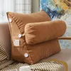Cushion/Decorative Pillow Bed Triangular Cushion Chair Bedside Lumbar Chair Backrest Lounger Lazy Office Chair Reading Living Room Pillow Household Decor 230926