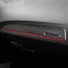 Interior Carbon Fiber Door Panel Trim Cover Copilot Dashboard Panel Stickers Styling for Audi Q5 2010-2018 SQ5 2013-2017291s