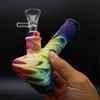 4,7 inch onbreekbare siliconen bong rookpijp waterpijp waterpijp bong bubbler