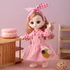 人形16cmプリンセスBJD 112服と靴を履く13ジョイントかわいい甘い顔の女の子ギフト児童おもちゃ1C 230925