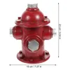 Garden Decorations Retro Fire Hydrant Mold Office Desk Decor Ornament Iron Model Home Adornment Decoration Craft House