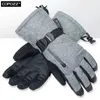 Luvas de esqui COPOZZ Luvas de esqui unissex 30 graus Snowboard Mittens Touchscreen Luvas Snowmobile Motor Impermeável Luvas de neve térmicas 230925