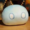 50PC Anime Genshin Impact Slime Plush Keychain Cosplay Cute Throw Handful Toys Cartoon Birthday Xmas Gift Y220224210m