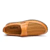 Klänningskor Herrarna Mänskor Män Summer Style Mesh Flats för män Loafer Creepers Casual High-End Shoes Mycket bekväm storlek 38-50 230925