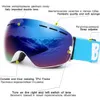 Lunettes de plein air UV400 antibuée double couche lunettes de ski grand objectif masque lunettes ski neige snowboard miroir polariser pour hommes 230926