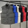 Men's Down & Parkas Designer Vest Pocket Jackets Long Sleeve Zipper Badges Men Downs Casual Coat Canadian Goose Tops Outwear Multiple Colournq14