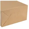 Gift Wrap 50pcs Bag 8x4.25x10.5 Brown Paper Kraft Shopping Retail Grocery Wedding Birthday Party