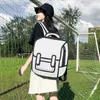 Skolväska ryggsäck 3D 2D Ritning Cartoon Back Bag Comic Messenger Tote Fashion Cute Student Waterproof Unisex Bolos 106 230926