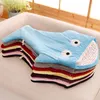 Slaapzakken Cartoon Winter Warm Babyslaapzakken Lente Herfst Shark Nylon Babybeddengoed Katoen Unisex geboren Slaapzakken 0-24 maanden 230926