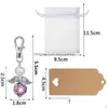 Llaveros Lanyards Guardian Angel Colgante Ángulo con estrella Llavero Lucky Guest Regalos Chicas Organza Bolsa Drop Entrega Moda Accessori DHS4T