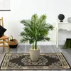 Decorative Flowers Areca Artificial Tree In Sand Colored Planter (Real )