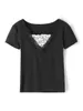 Mulheres Camisetas Miolasay Mulheres Y2K Adolescente E-Girls Camisa Vintage Estética Impressão Crop Tops Fada Grunge Tees Streetwear