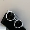 둥근 선글라스은 회색 렌즈 Sunnies Gafas de Sol Mens 디자이너 선글라스 색조 음영 OCCHIALI DA SOLE UV400 보호 안경 유니에 사이트