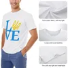 Camisetas sin mangas para hombres Tryzub Love Plain Custom T Shirt Boys White Shirts Mens Funny Black Cotton Summer Men