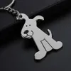 24 Pcs Lot Creative Funny Nice Moving Lovely Dog Keychain Keyring Key Chain Ring Children Kids Boy Girls Key Holder252k