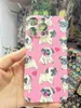 Original Luxo Luminous Matte TPU Cover for iPhone 15 Pro Max 15Plus Tiger Lion Owl Cat Dog Flower Animal Pattern Soft Back Case