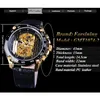 ForSining Big Dial Steampunk Design Luxury Golden Gear Movement Men Creative OpenWork Watches Automatic Mechanical Wrist Watches273x