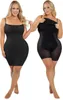 Kvinnors shapers kropp shaper klänning bodysuit formade kvinnor maxi mini inbyggd bh 8 1 casual slip klänningar klubb kvällsfest