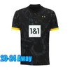 HALLER Futebol Jerseys 23 24 Cup REUS 2023 2024 Borussia Futebol Futebol Top Camisa Neongelb Hummels Brandt Dortmund Homens Crianças Kit Especial Todo Preto Maillot de Foot XXL