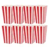 Present Wrap 10st Popcorn Box Holder Bag Paper Boxes Party Wedding Birthday Movie Candy Sanck Favor Baby Baby Treats Gästbord