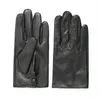 Cinq doigts gants 2pcs luxe hommes en cuir véritable en peau de mouton conduite mitaines mâles pour équitation moto 230925