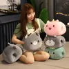 Oreillers en peluche Coussins 30 cm Animaux Chauffe-main Fraise Bovins Dinosaure Licorne Souris Jouets En Peluche Peluche Oreiller Doux Poupée Pour Filles Enfants Cadeaux 230926