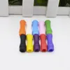 510 Silikon munstycke täcker dropp spets färgglad kisel testkåpor gummi korta testtips testare mössa med enstaka förpackning