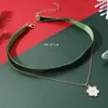 Choker Winter Fashion Christmas Jewelry Cartoon Snowflake Neck Chain Soft Velvet Necklace For Women Esthetic Charm Xmas Gift