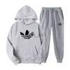 Homens Tracksuits Outono Inverno Mulheres Homens Tracksuit 2 Peças Set Jogging Terno Algodão Pulôver 2YK Hoodies Sweatpants Outfits Moletons Roupas X0926