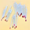 Lipstick 50PCS Wholesale Lipliner Pencil Matte Cream Lip liner Custom Your Makeup Beauty White Lip Liner Vegan Private Label 230925