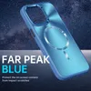 بالنسبة إلى iPhone 15/15 Plus / 15 Pro / 15 Pro Max Magnetic Case Case Cloy و RIPU Case Camera Cover Cover