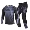 Autres vêtements Délicat Motocross Gear Set Pantalon MX Combo Moto Cross Enduro Race Outfit Dirt Bike Off Road Suit x0926